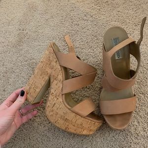 Steve Madden Pickup cork heels
